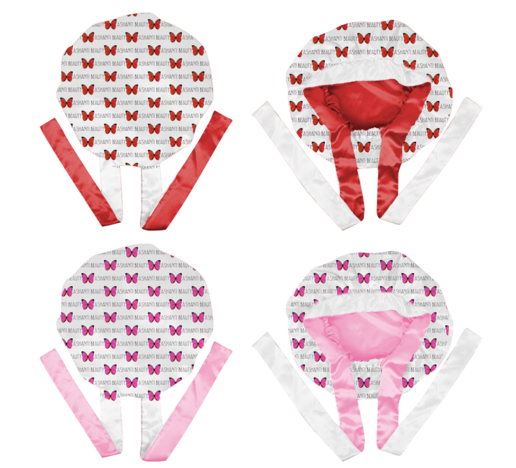 SILK WRAP BUTTERFLY BONNET